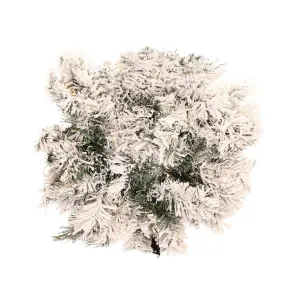 JLINE Xmas Wreath With Led 44cm - Snowy Green