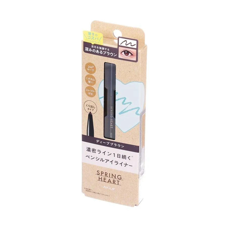 KOJI Spring Heart Long Last Eyeliner Deep Brown
