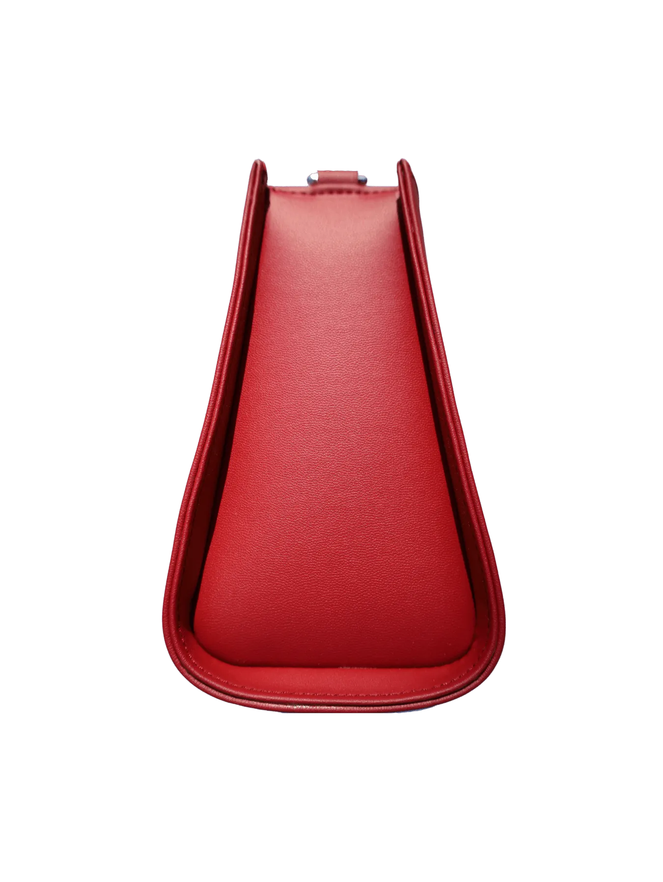 Lerisa Grape Leather Vegan Crossbody Bag | Red