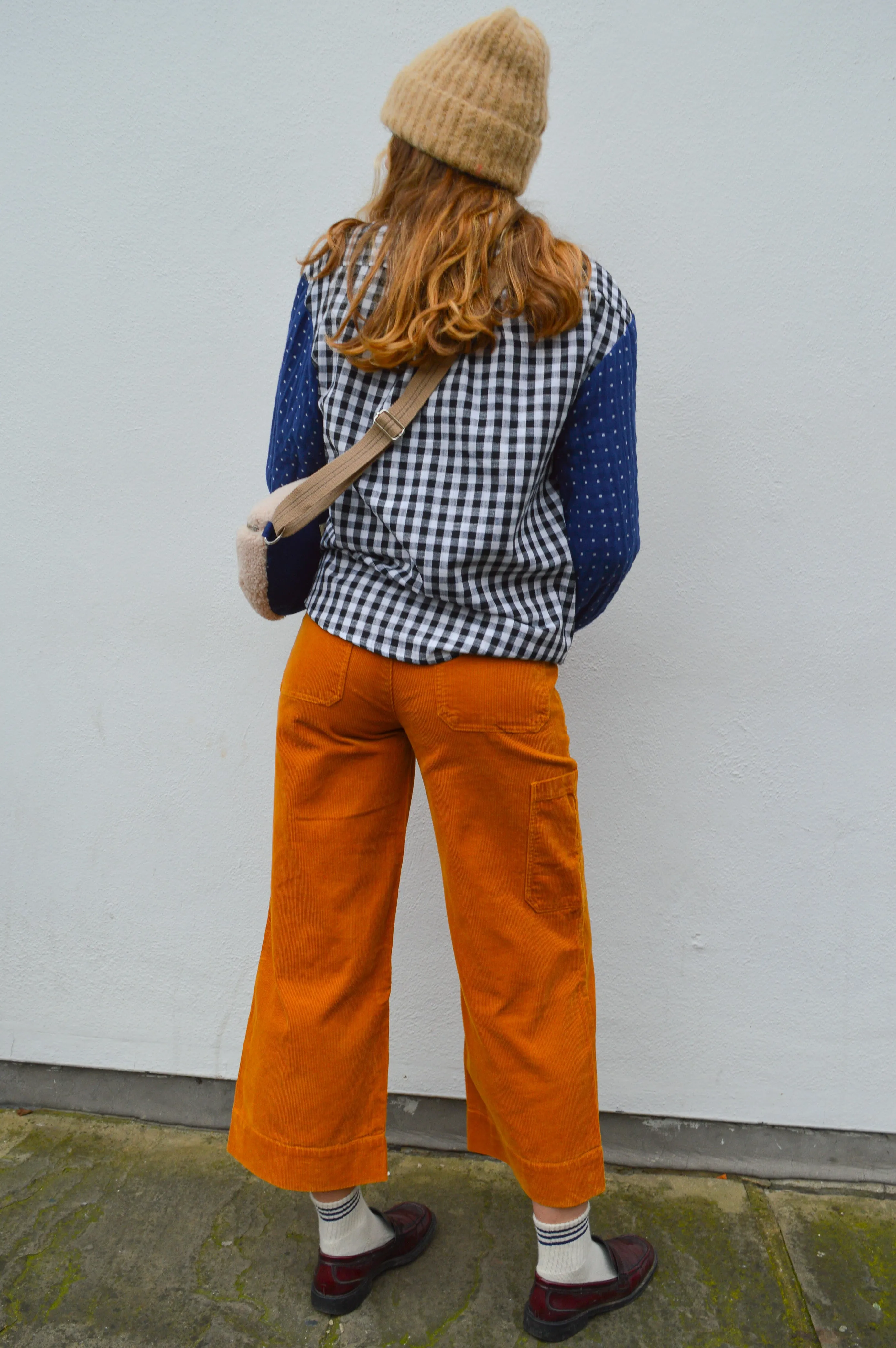 L.F. Markey Carpenter Mustard Corduroy Trousers