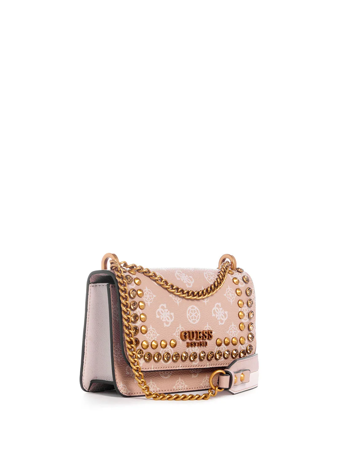 Light Rose Logo Fynna Mini Crossbody Bag