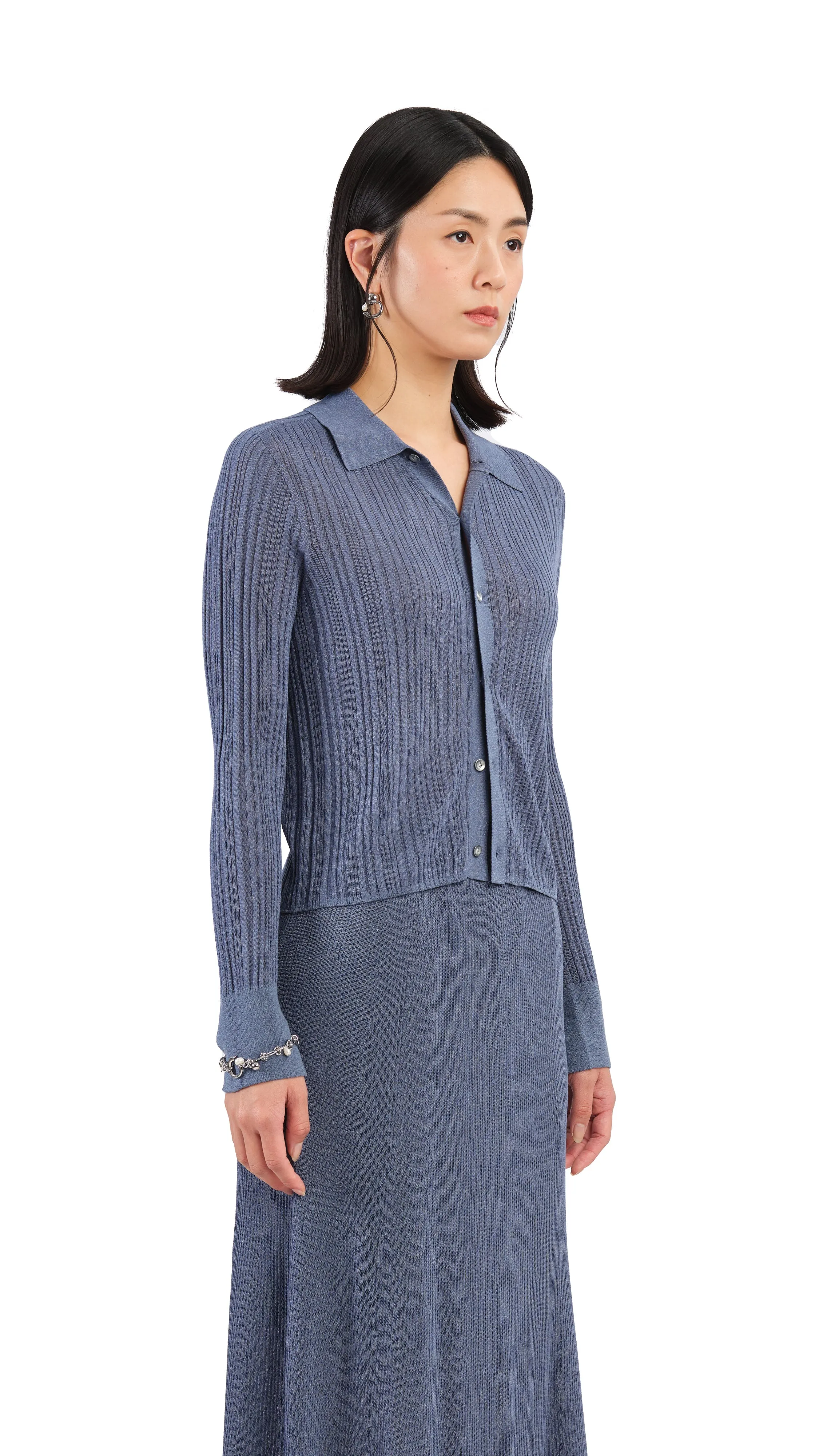 Lurex Knit Top