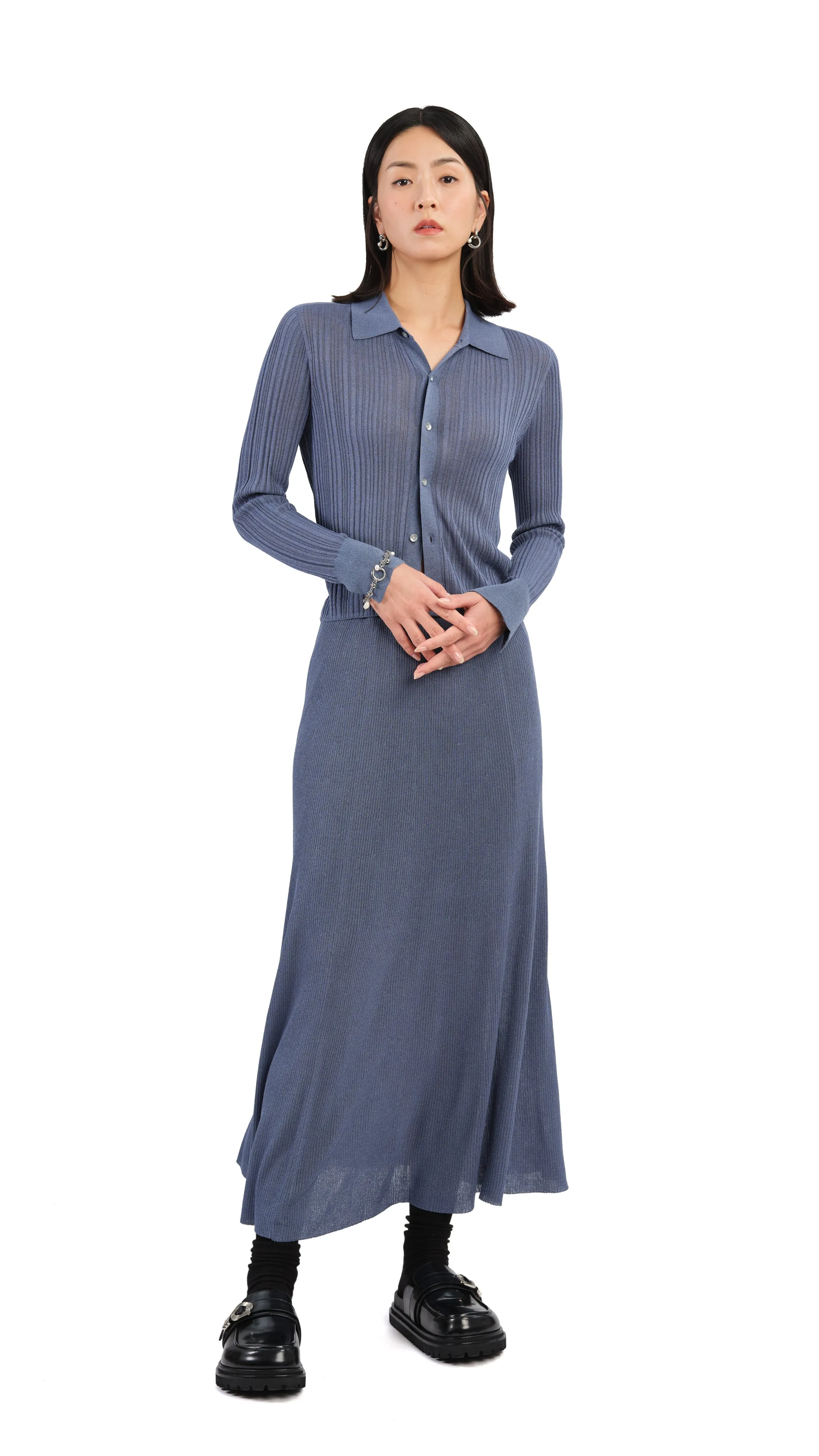 Lurex Knit Top
