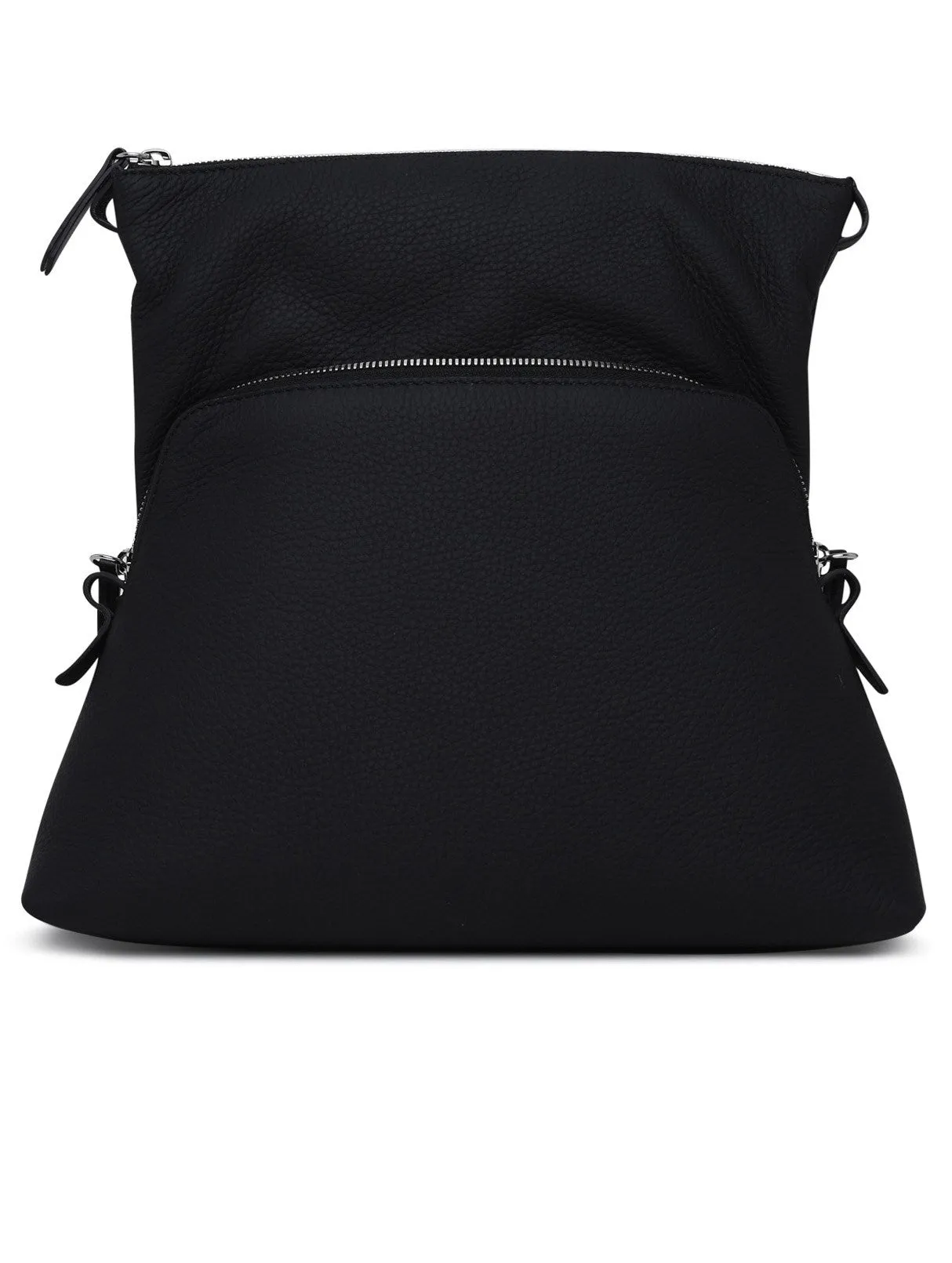 Maison Margiela Logo Patch Zip-Up Shoulder Bag