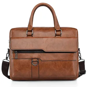 Man Briefcase for Laptop Messenger