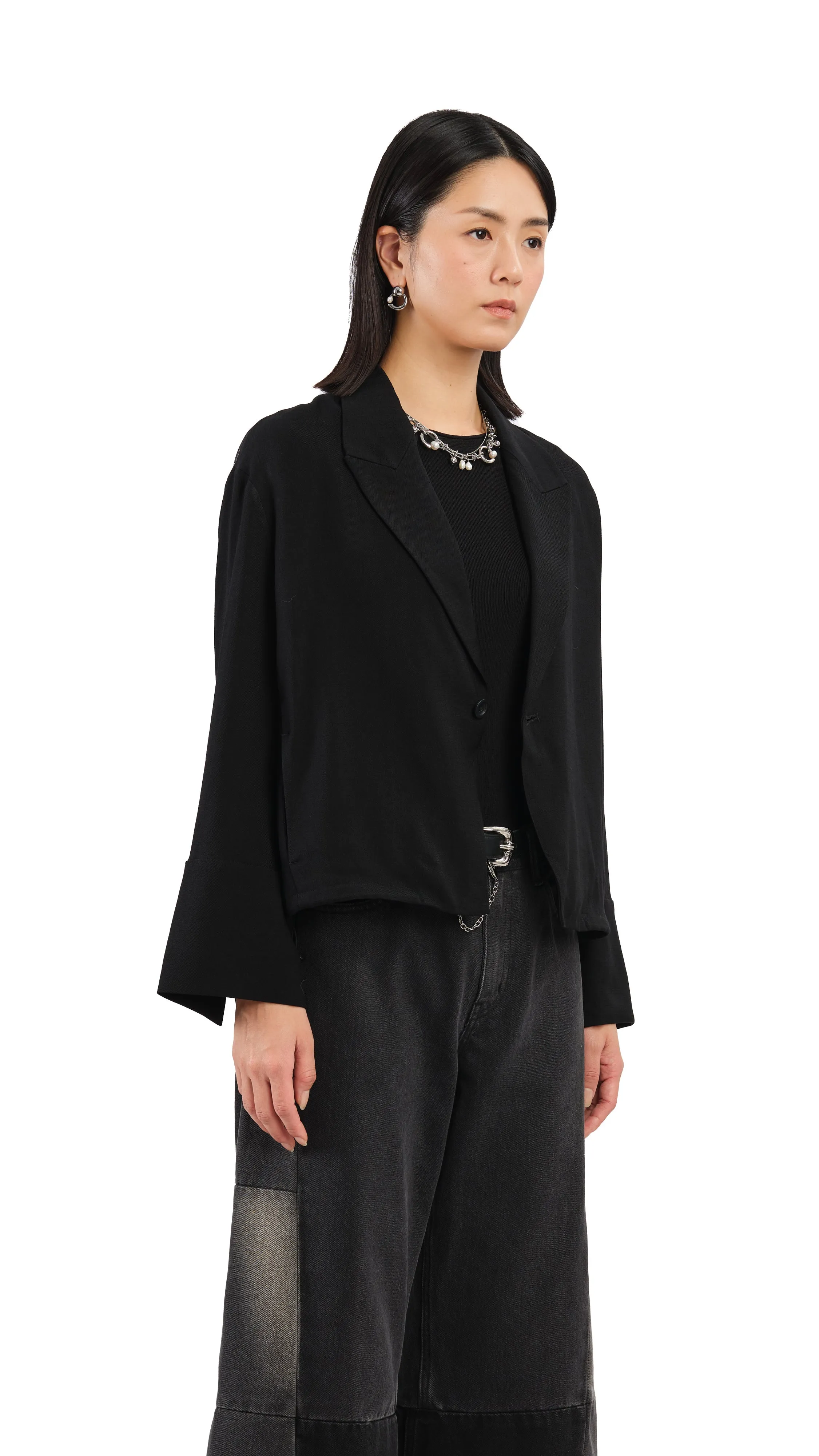 Mesh Blazer