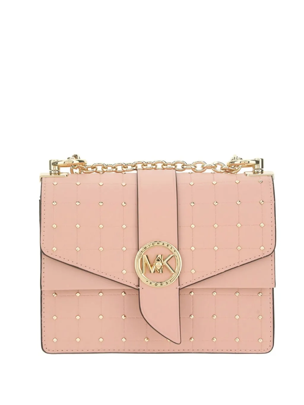 Michael Michael Kors Greenwich Stud Detailed Satchel Bag