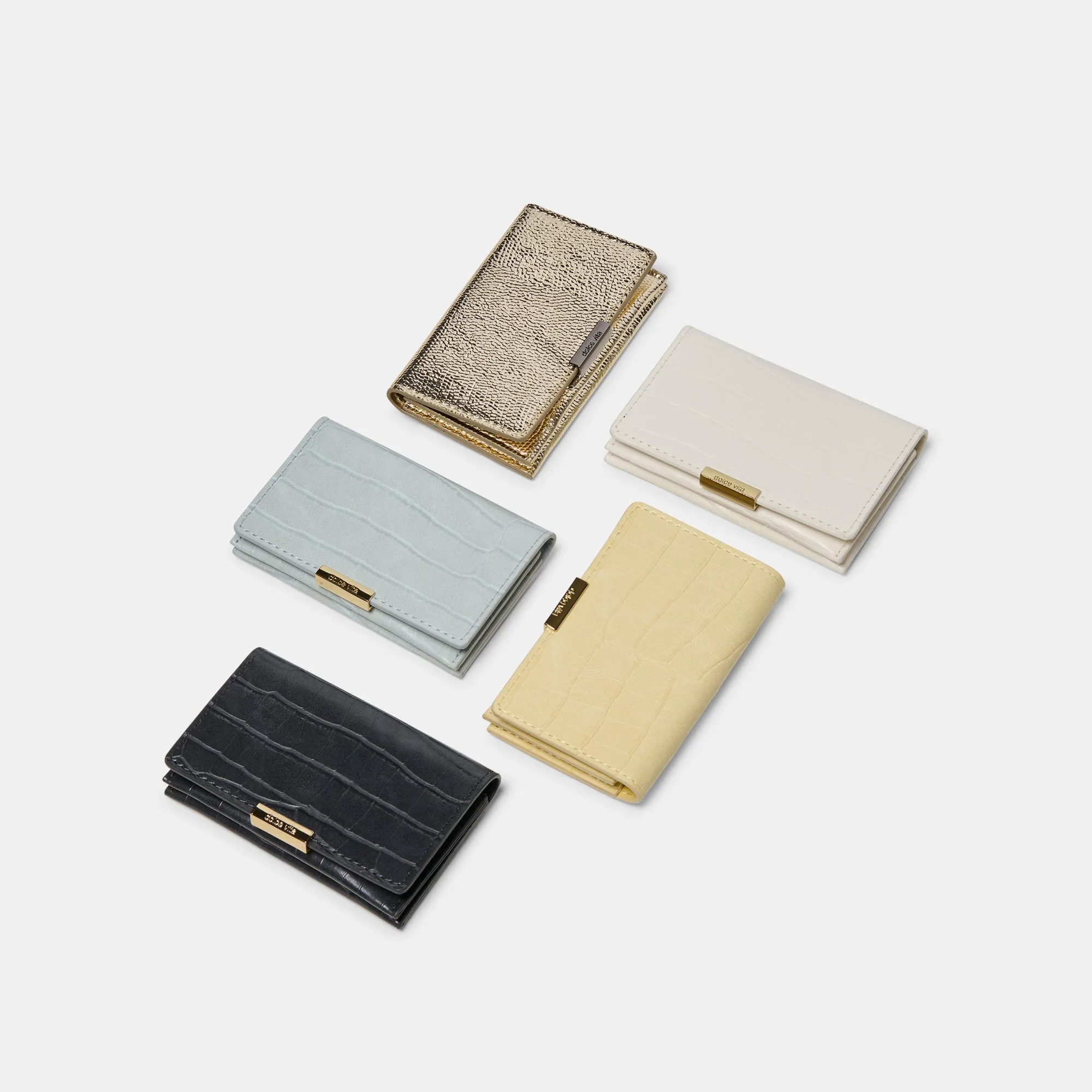 MINI-ME WALLET GREY CROCO STELLA