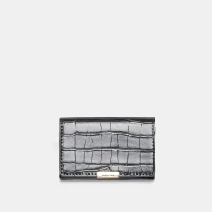 MINI-ME WALLET GREY CROCO STELLA