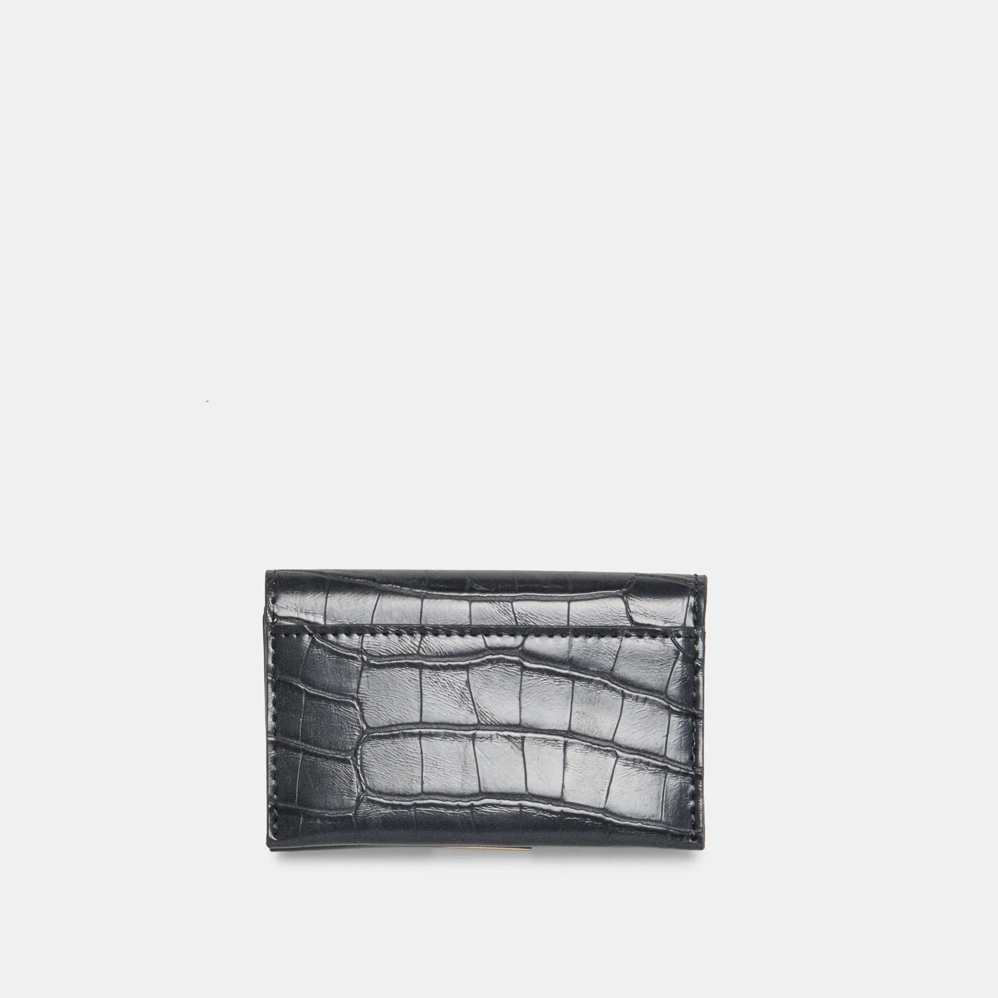 MINI-ME WALLET GREY CROCO STELLA