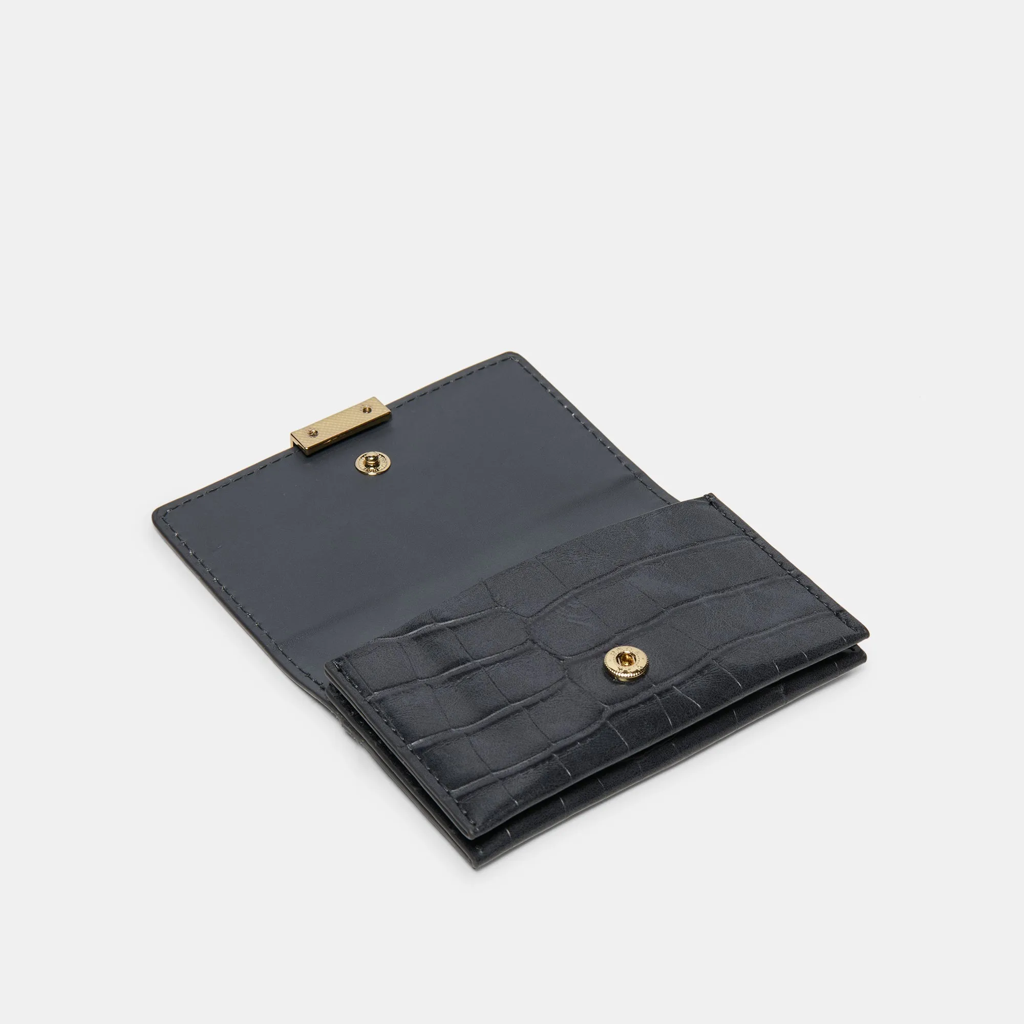 MINI-ME WALLET GREY CROCO STELLA
