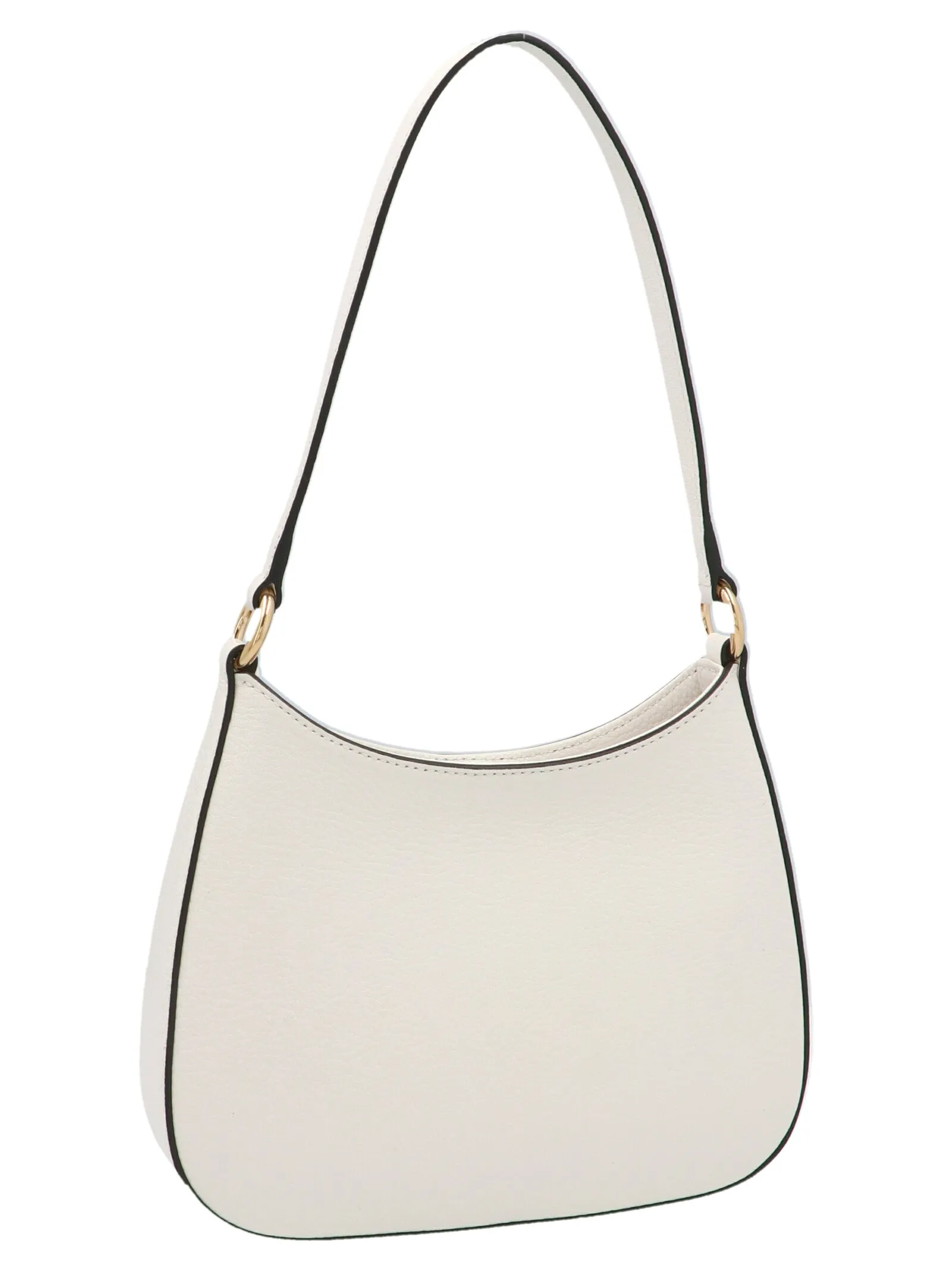 Miu Miu Logo Plaque Zipped Hobo Shoulder Bag