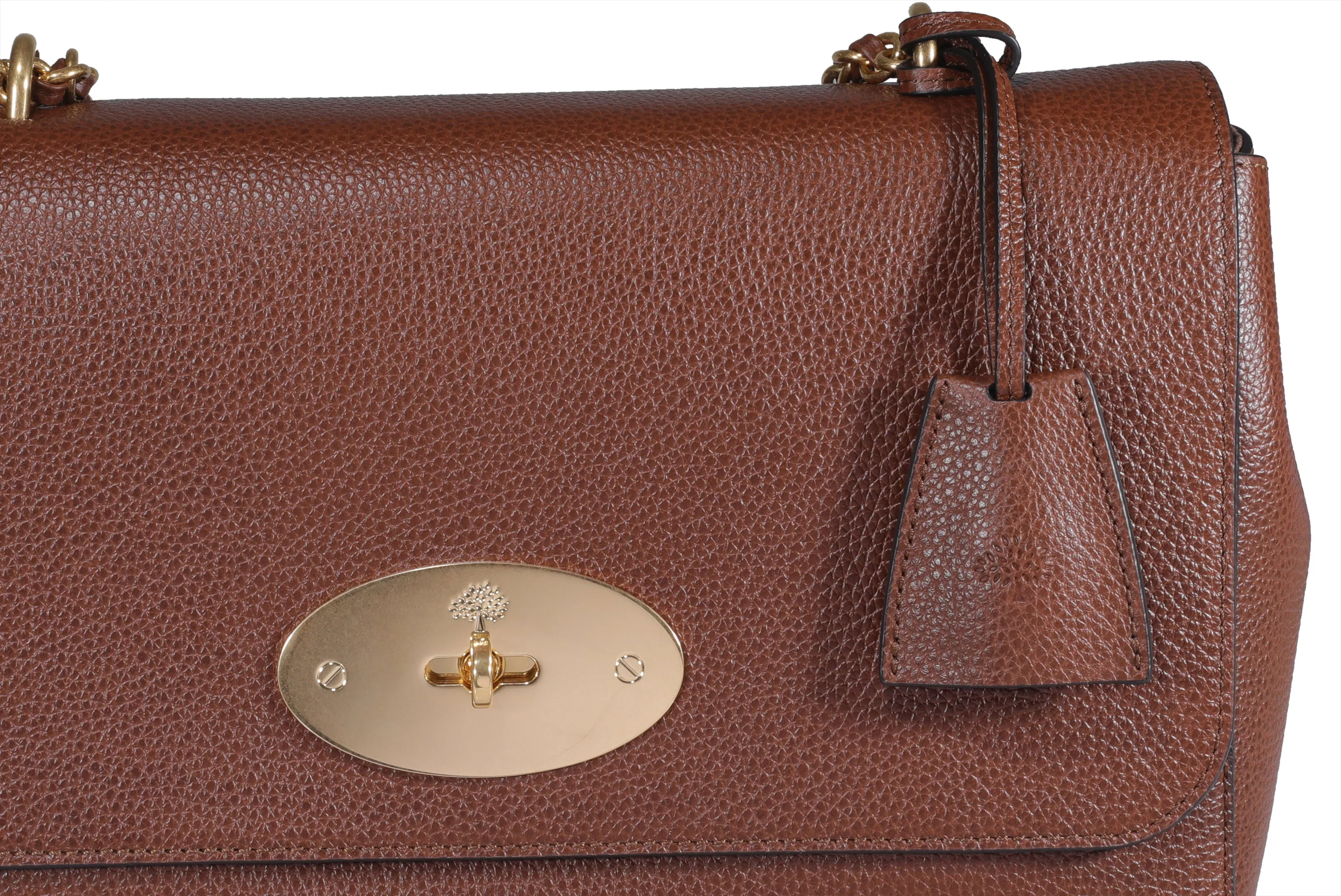 Mulberry Logo Plaque Crossbody Bag