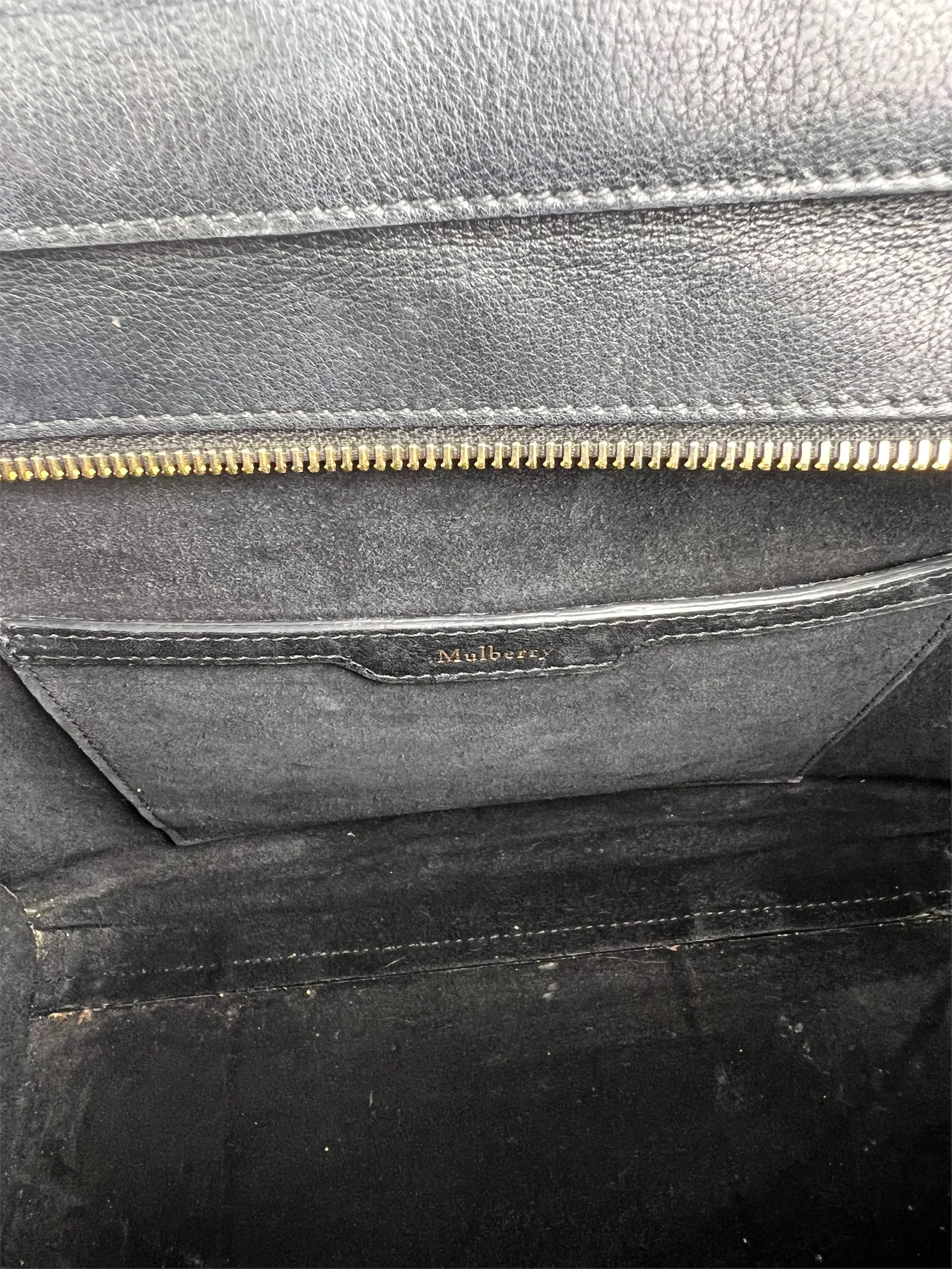Mulberry Multi Colour Leather Zipped Bayswater Tote