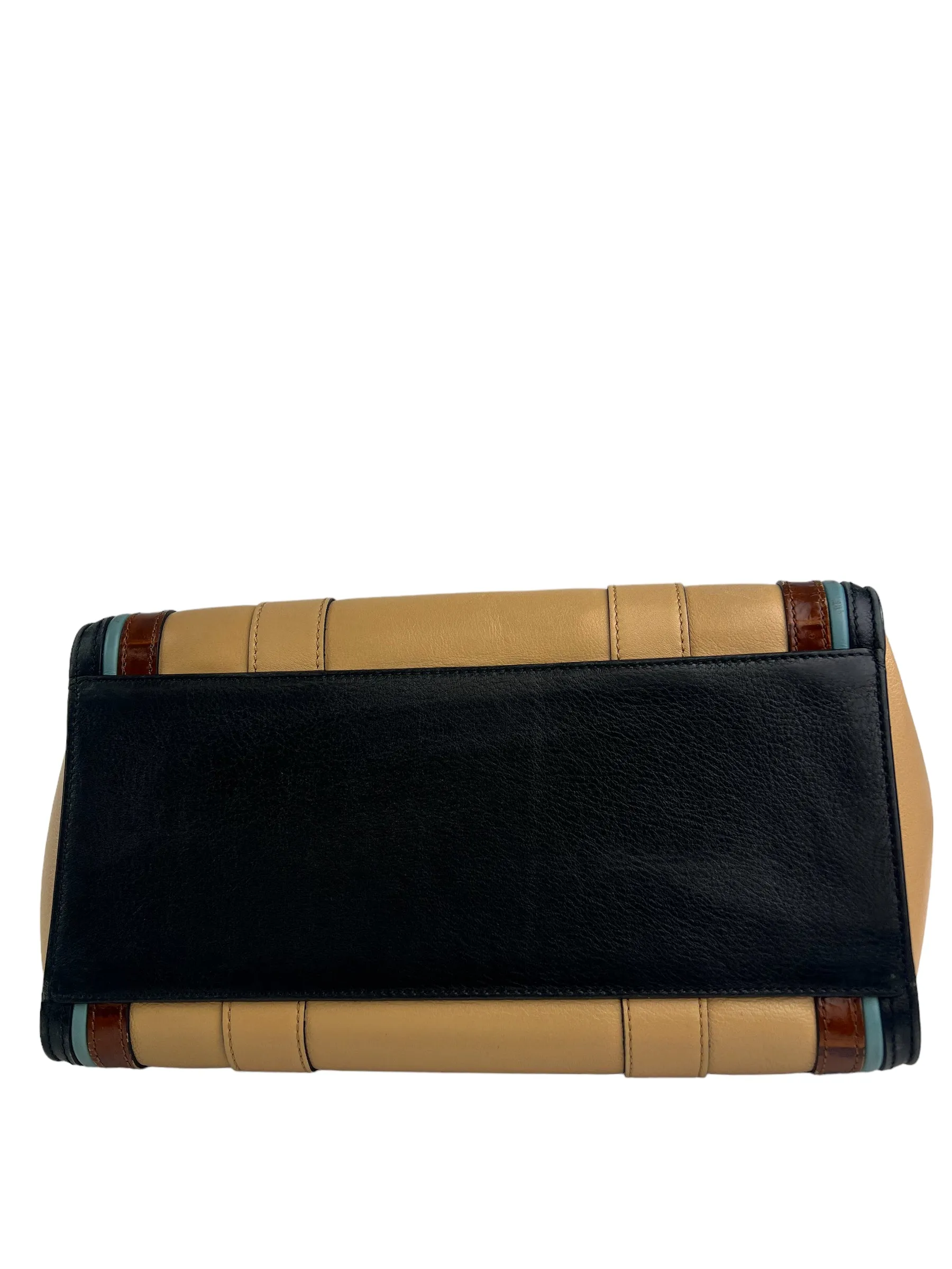 Mulberry Multi Colour Leather Zipped Bayswater Tote