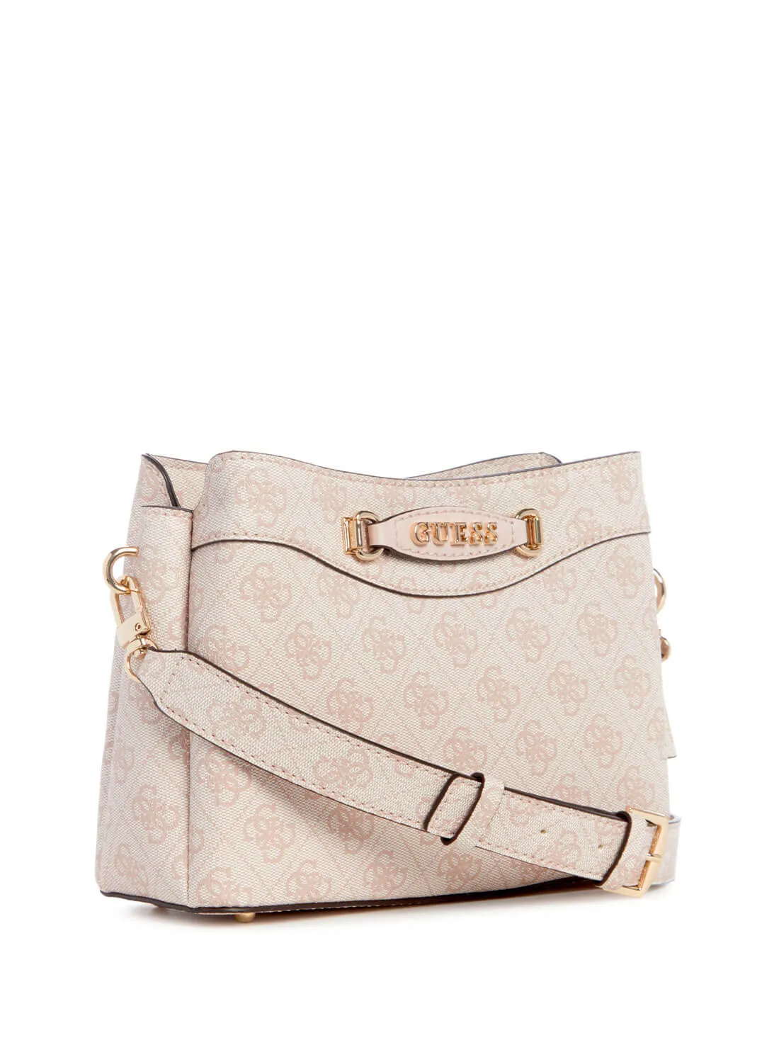 Pink Logo Emera Mini Crossbody Bag