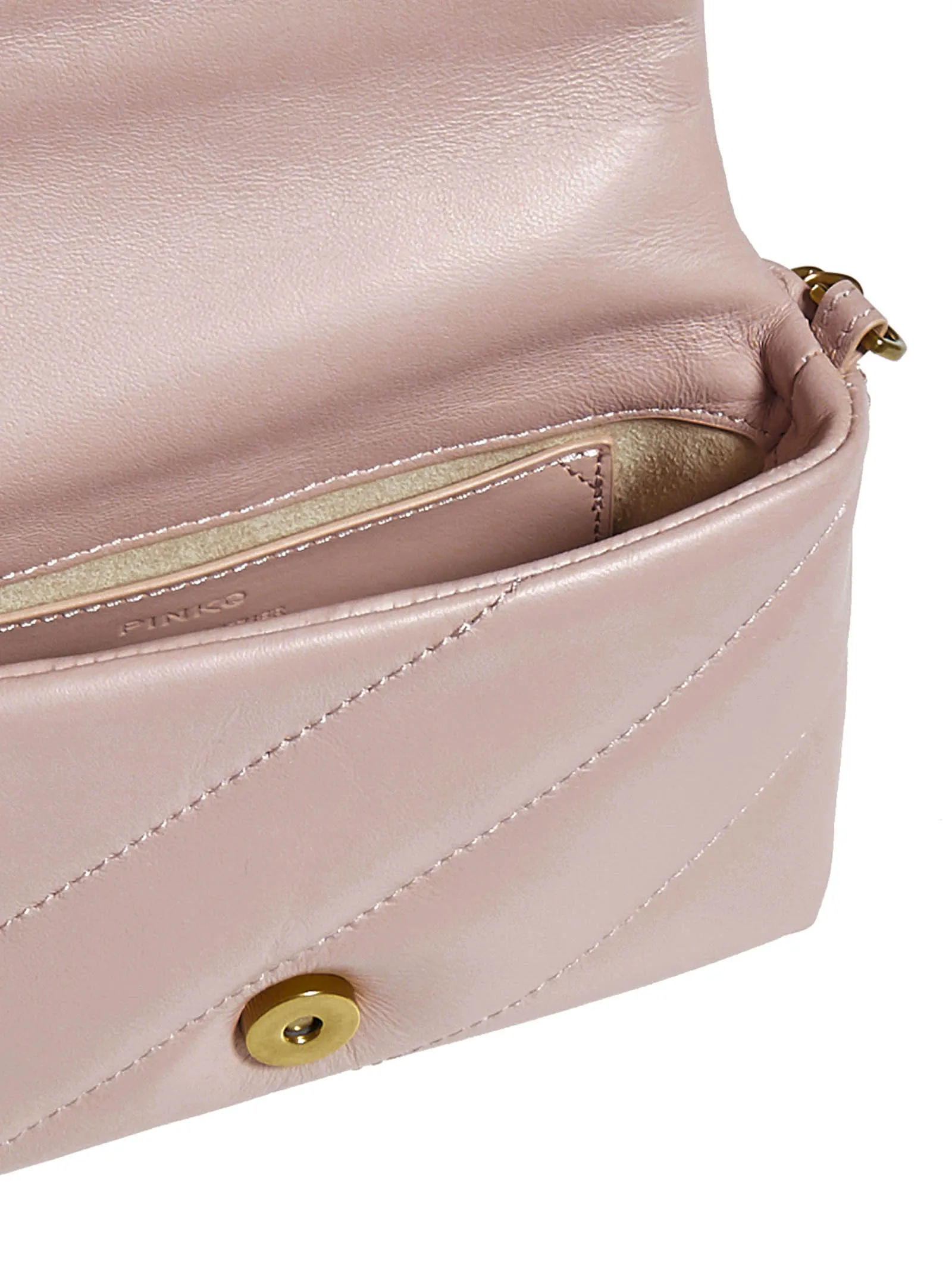 Pinko Love Bird Quilted Shoulder Bag