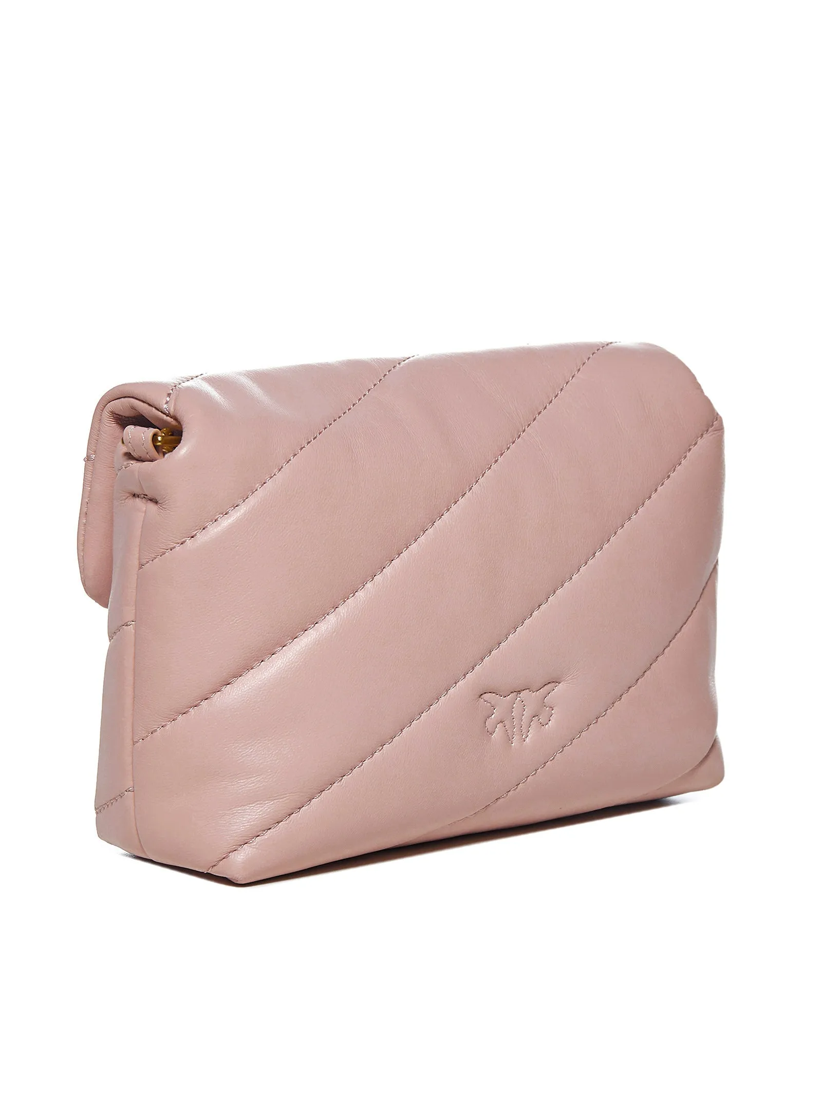 Pinko Love Bird Quilted Shoulder Bag