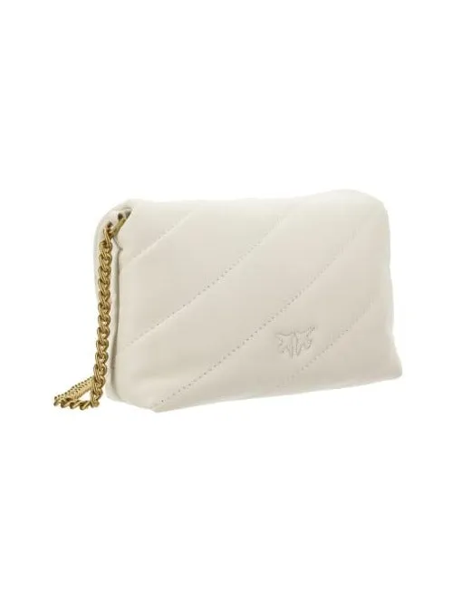 Pinko Small Love Bird Quilted Crossbody Bag