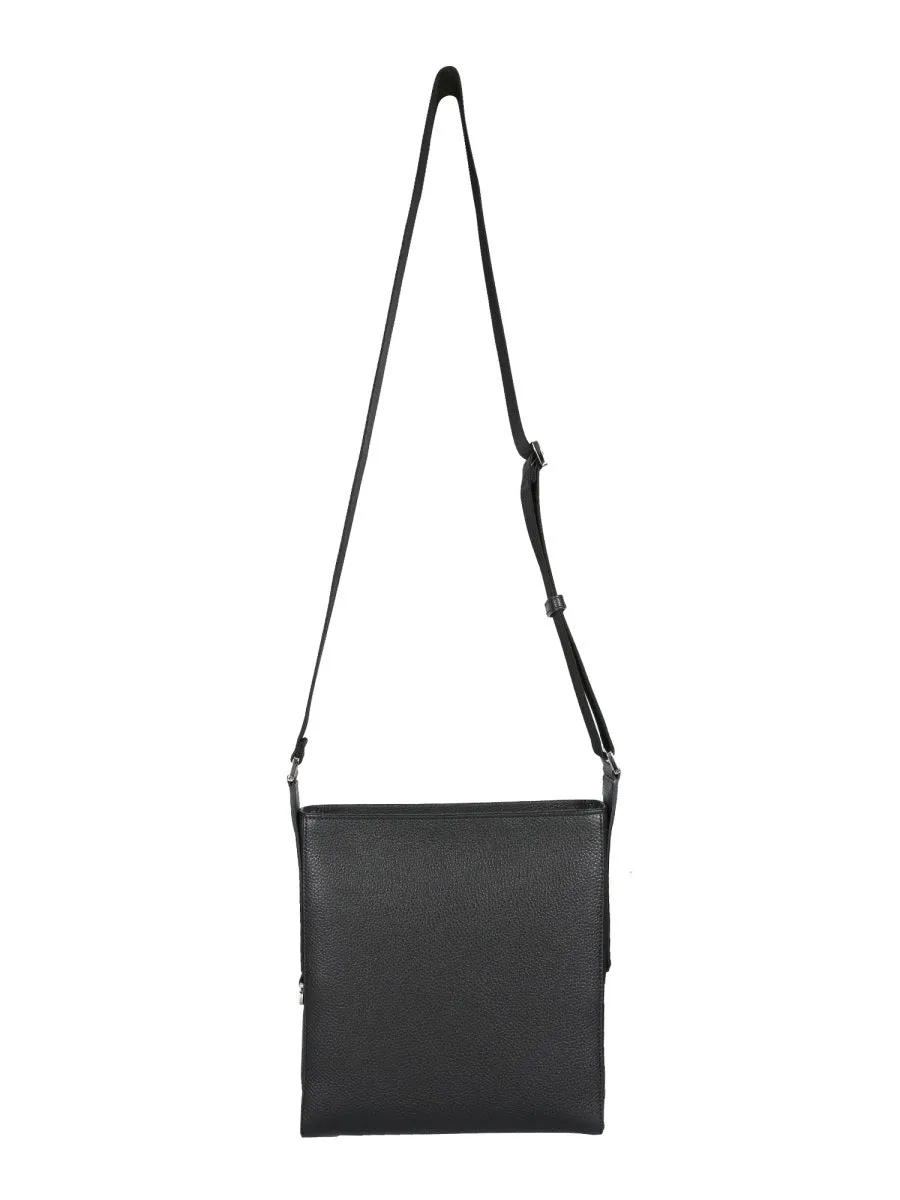 Salvatore Ferragamo Gancini Emborssed Messenger Bag