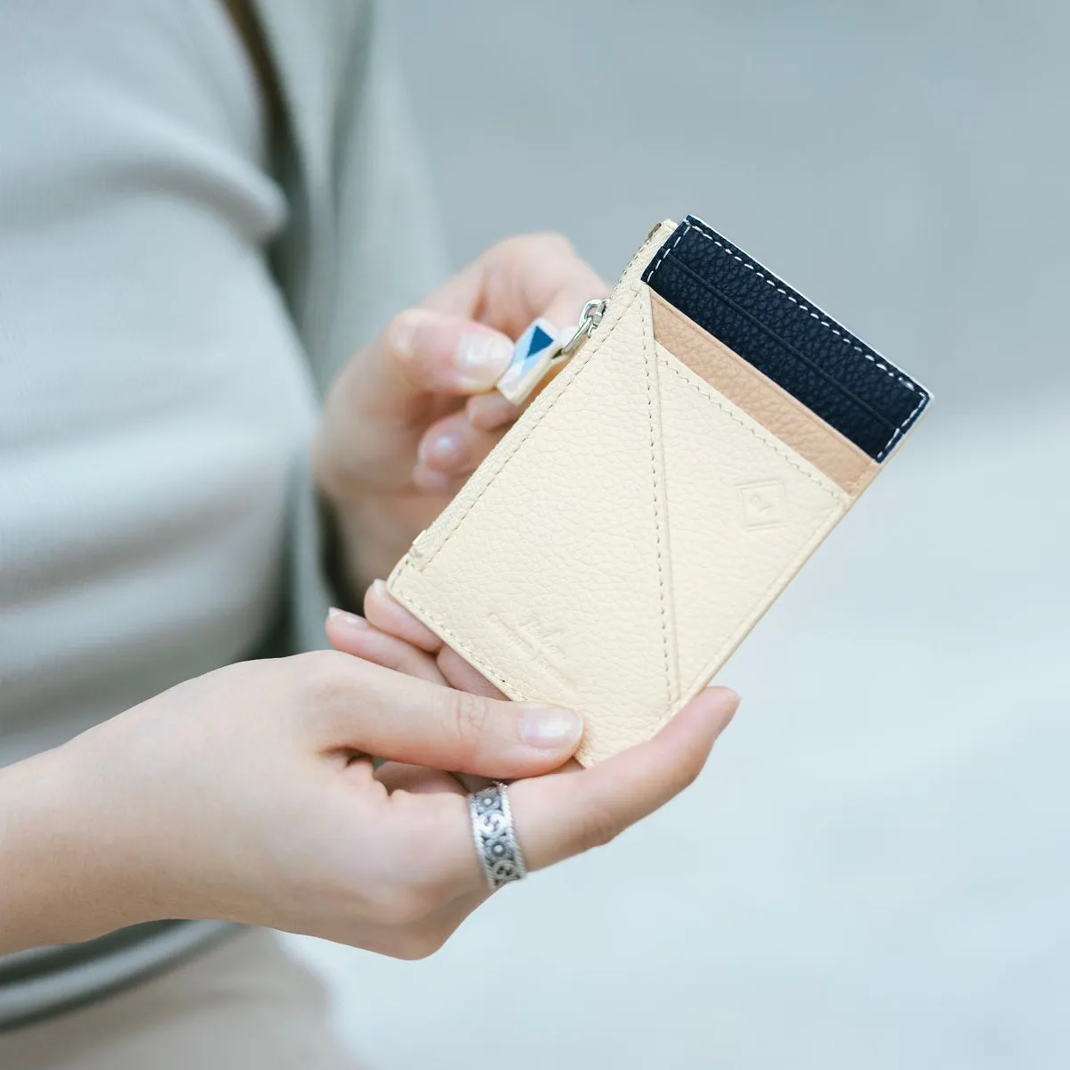 Samuel Ashley x Pantone Leather Key Purse
