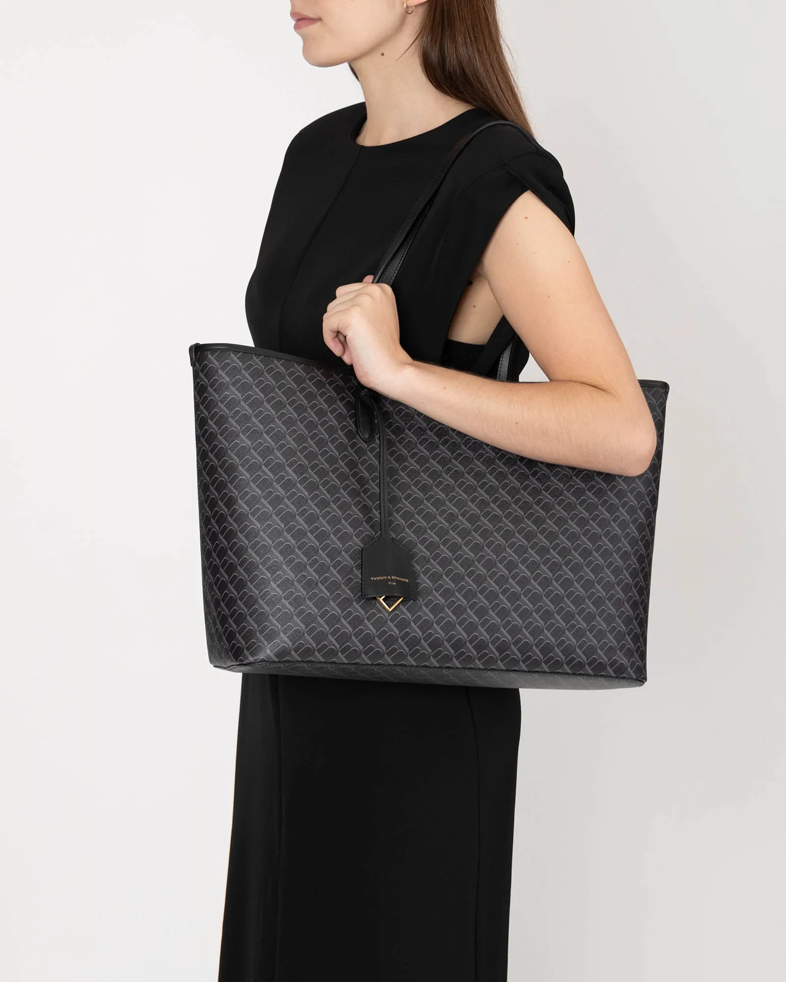 TOTE MONOGRAM - Black