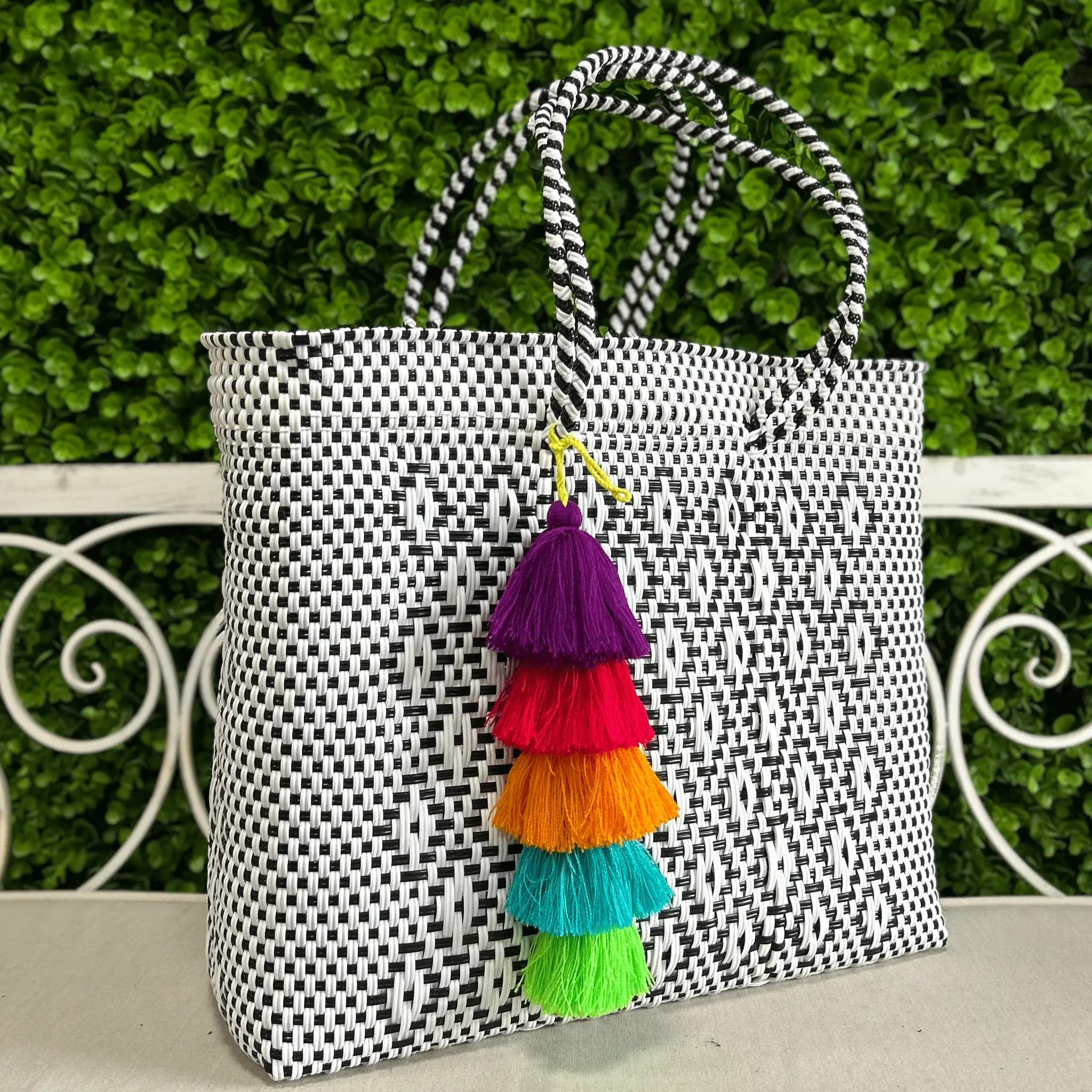 Upcycled Handwoven Handbags - Black Diamond BUNDLE