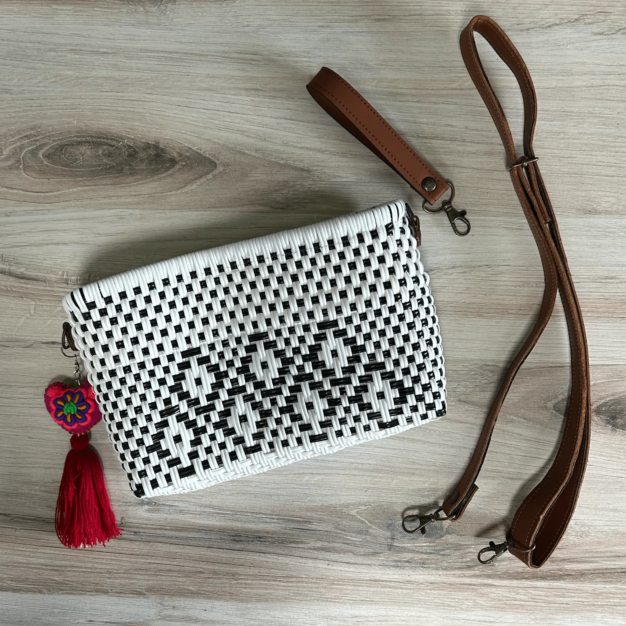 Upcycled Handwoven Handbags - Black Diamond BUNDLE