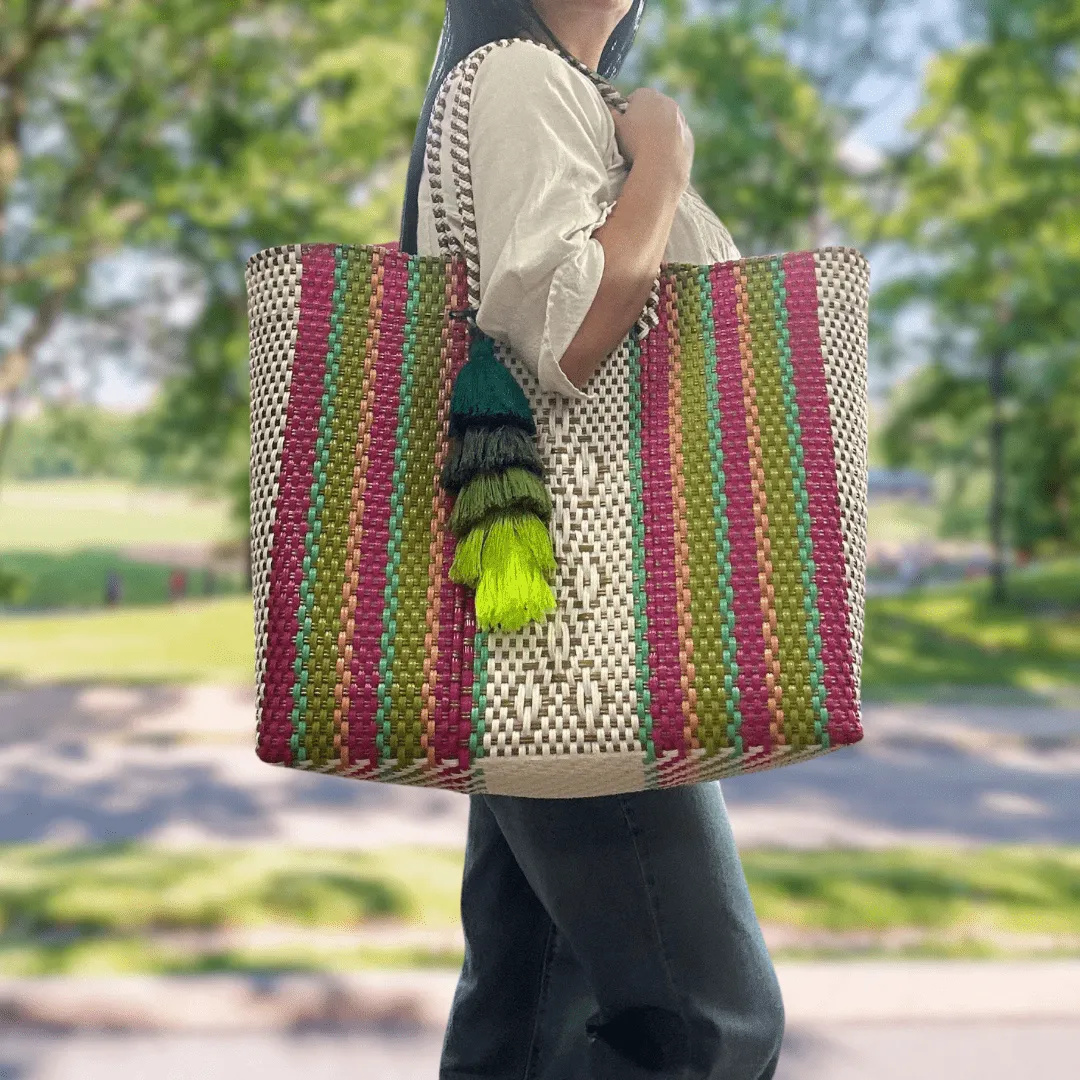 Upcycled Handwoven Handbags - Black Diamond BUNDLE