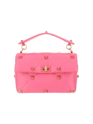 Valentino Garavani Roman Stud Quilted Shoulder Bag