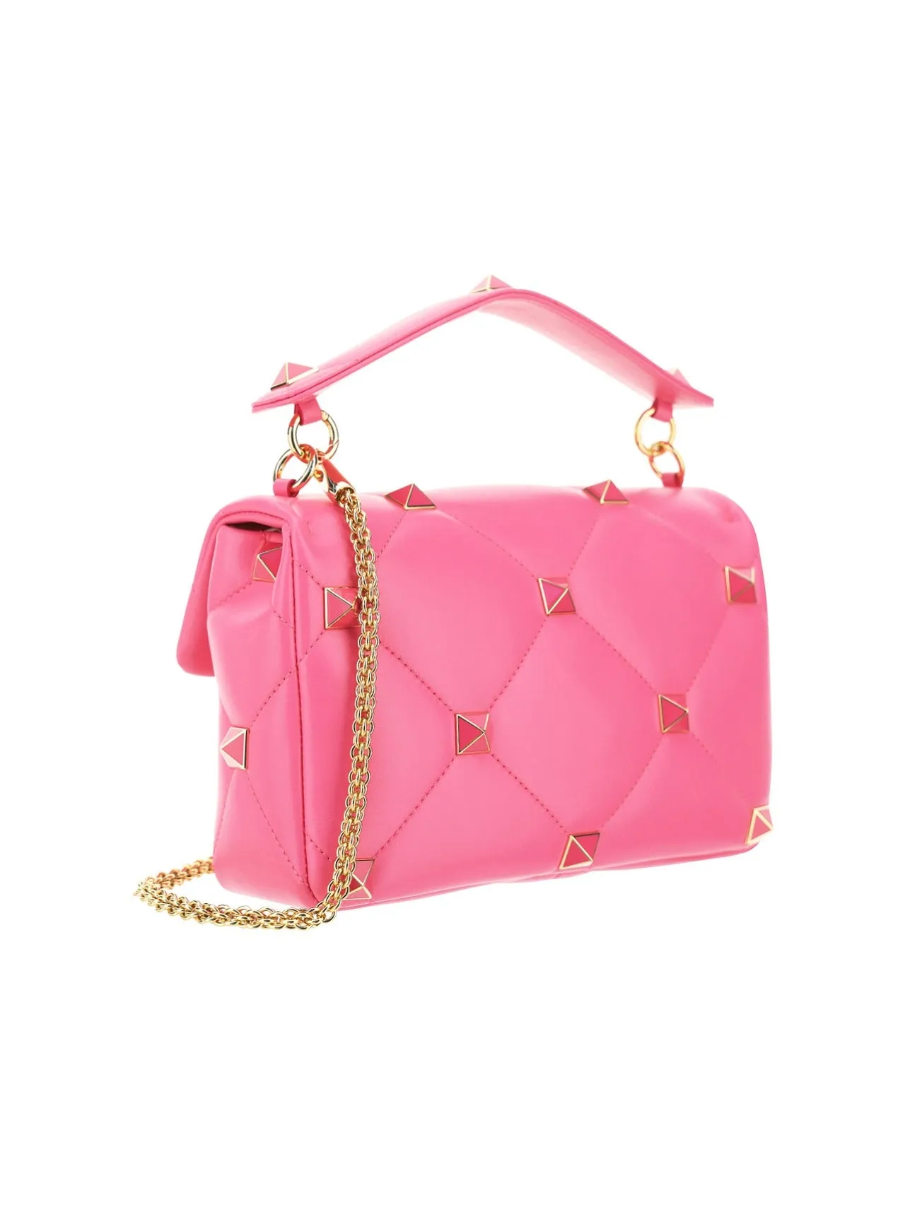 Valentino Garavani Roman Stud Quilted Shoulder Bag