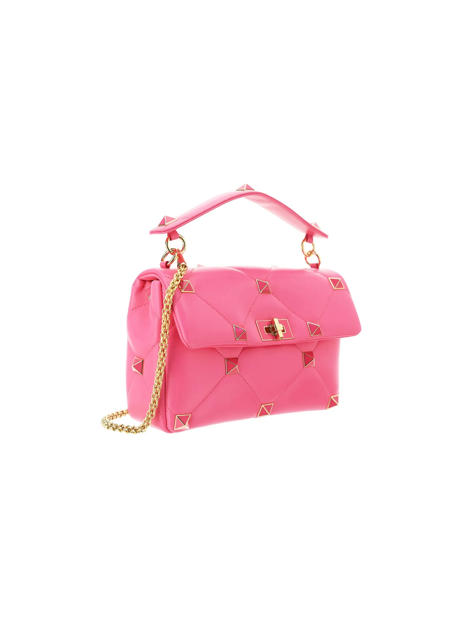 Valentino Garavani Roman Stud Quilted Shoulder Bag