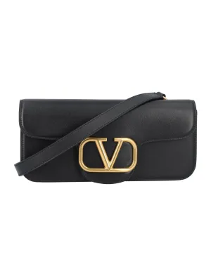 Valentino VLogo Plaque Crossbody Bag