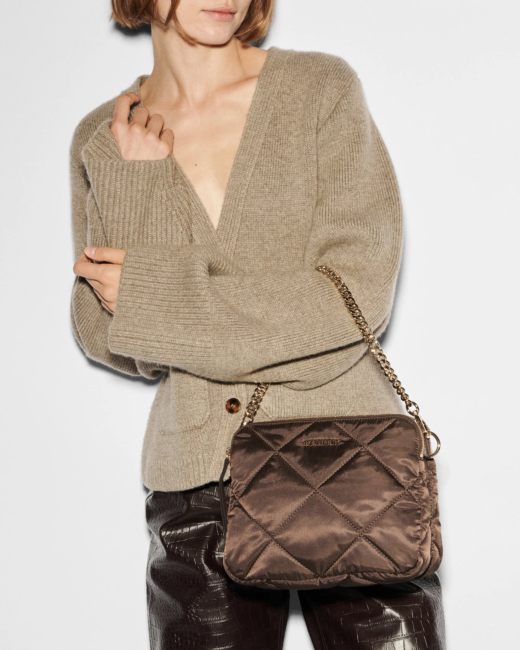 Walnut Madison Crossbody II