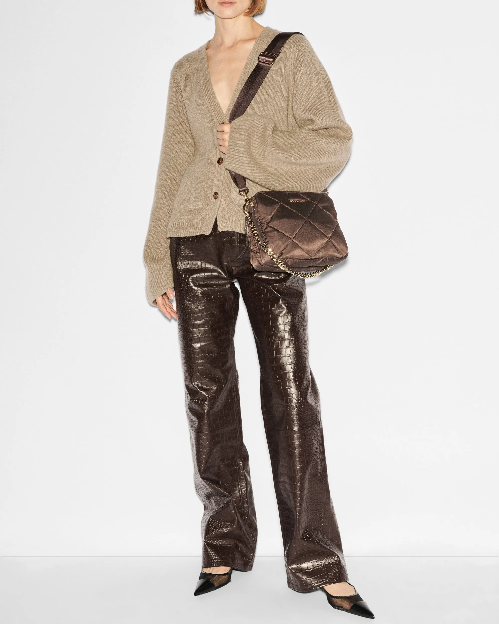 Walnut Madison Crossbody II