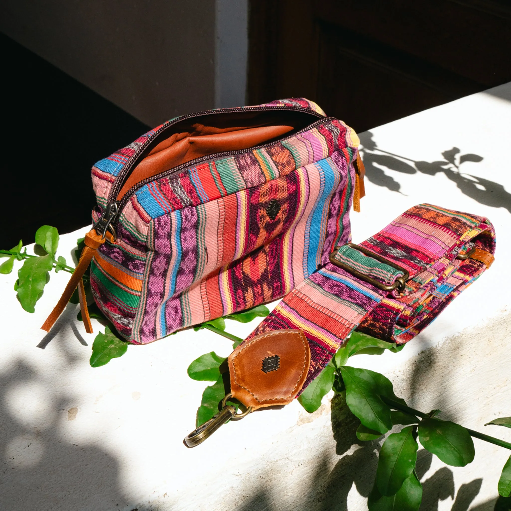 WANDER CROSSBODY BAG   STRAP SET - CORTE - CAFE - NO. 15771