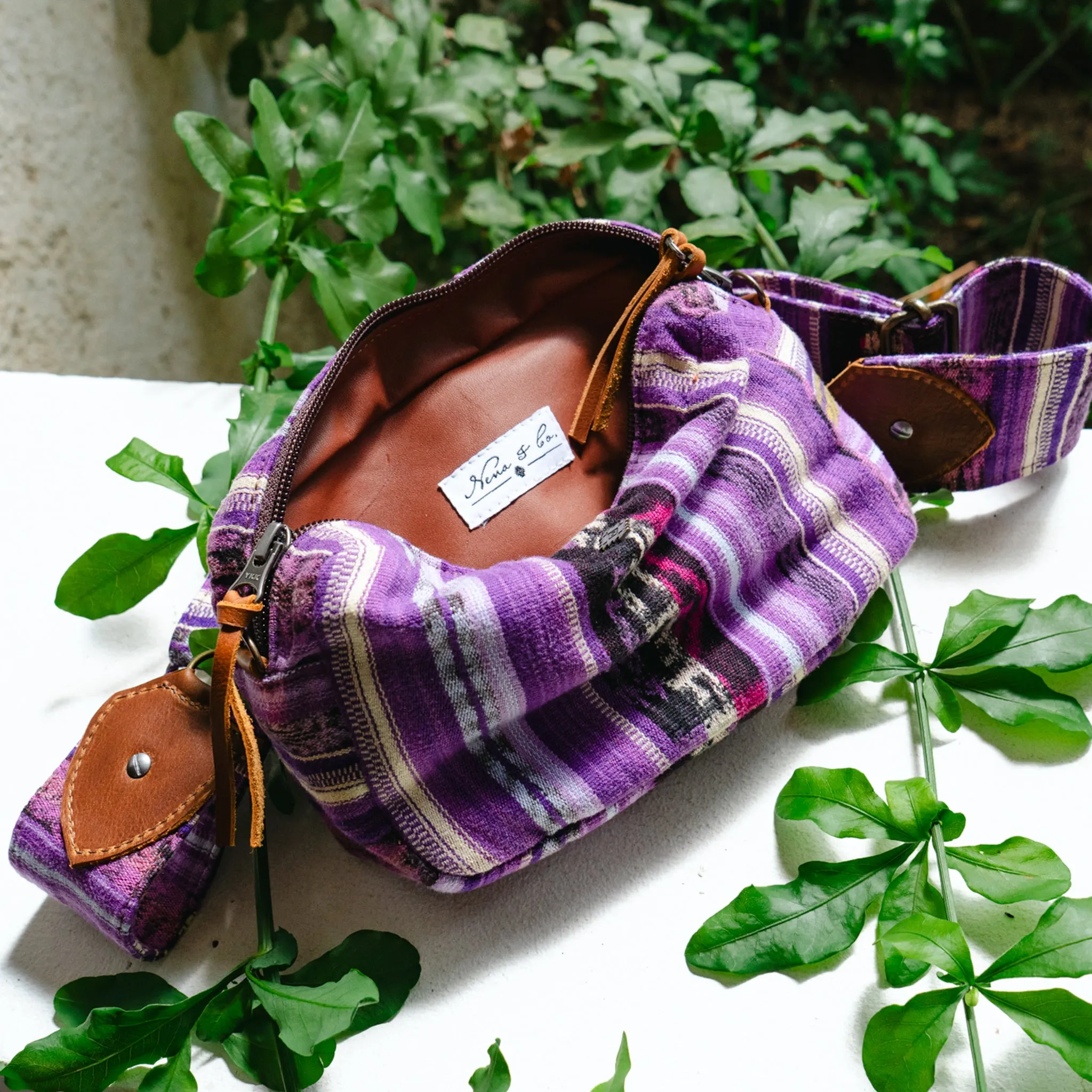 WANDER CROSSBODY BAG   STRAP SET - CORTE - CAFE - NO. 15772