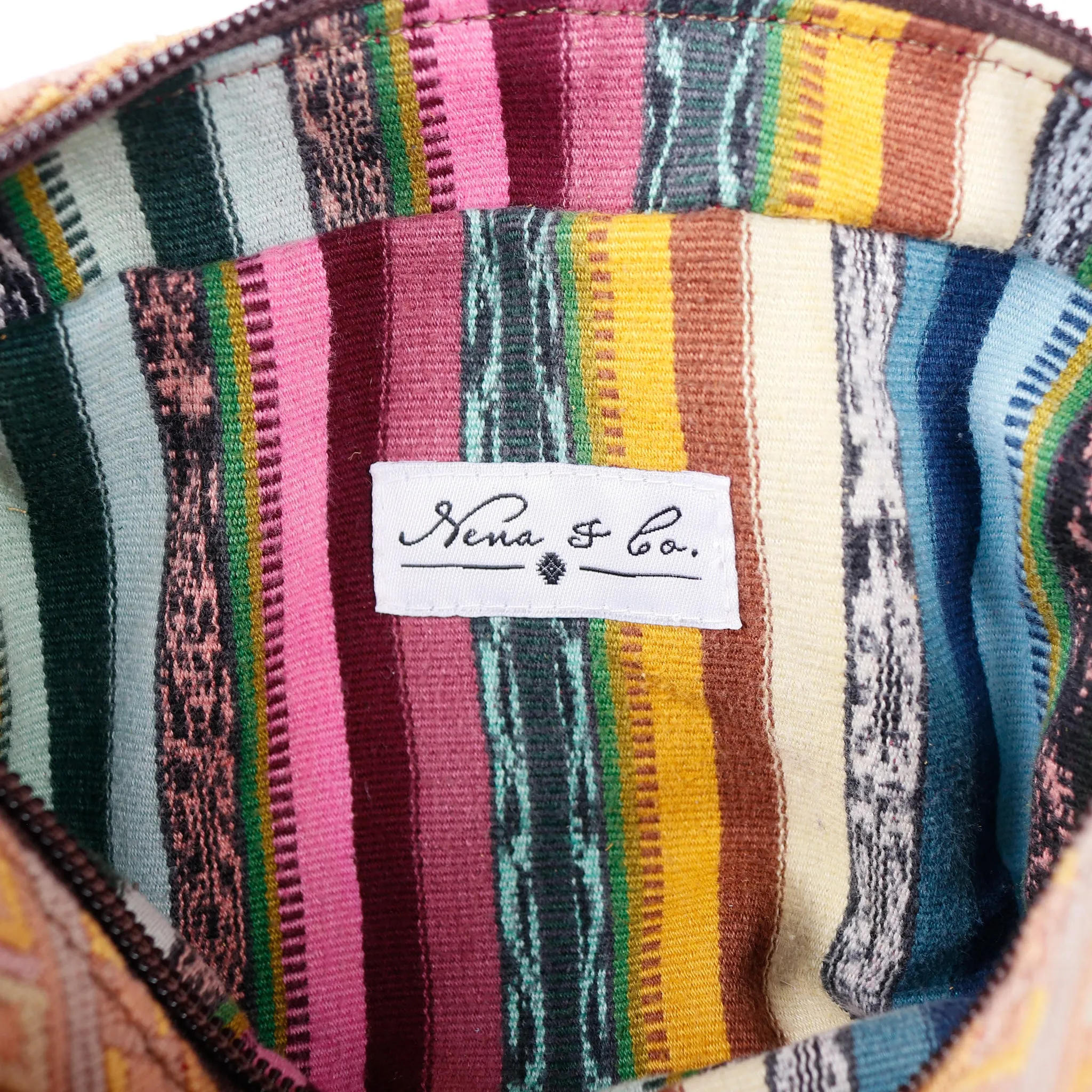 WANDER CROSSBODY BAG   STRAP SET - OOAK HUIPIL & CORTE - WRANGLER - NO. 14118