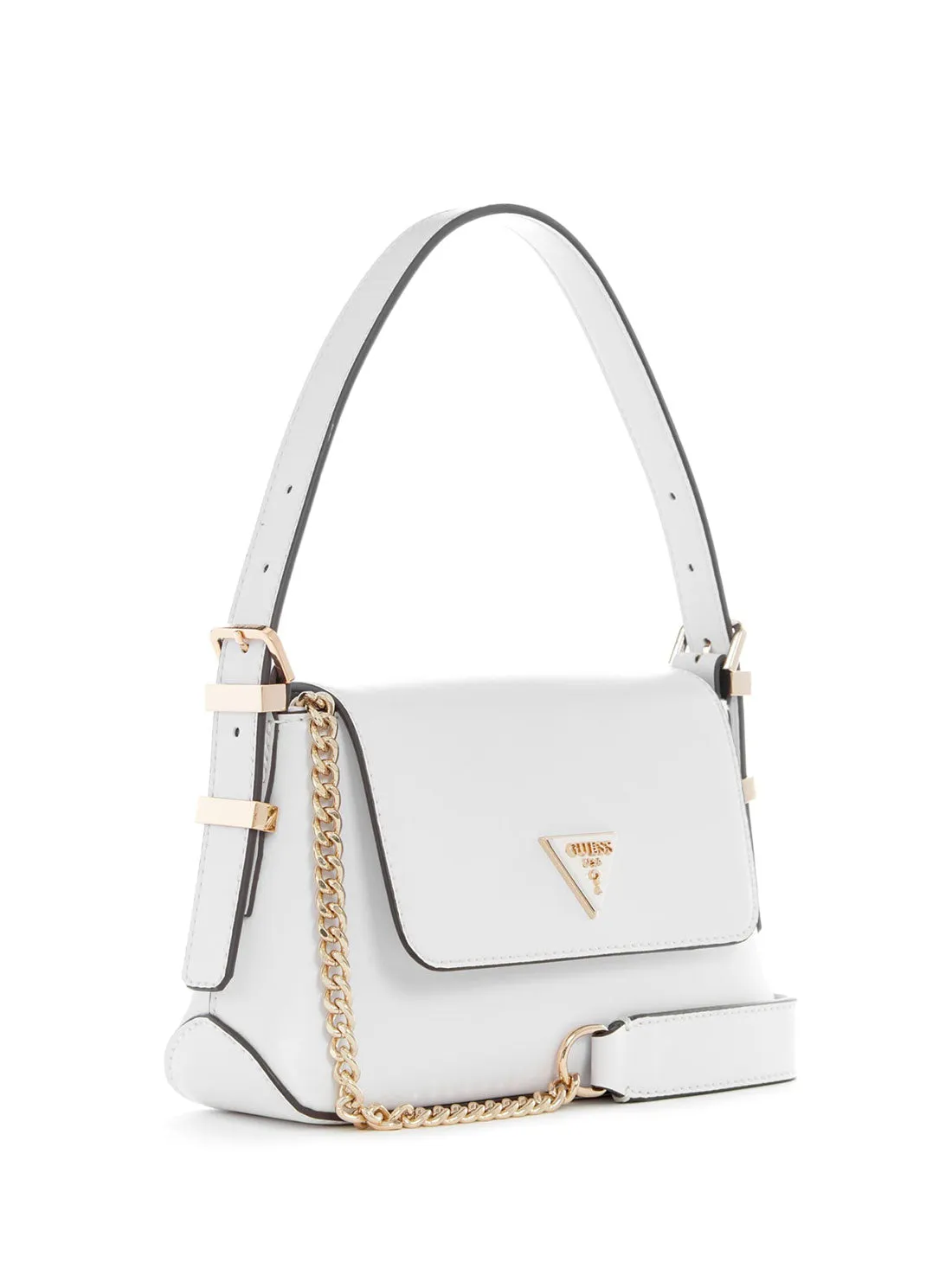 White Desideria Mini Shoulder Bag