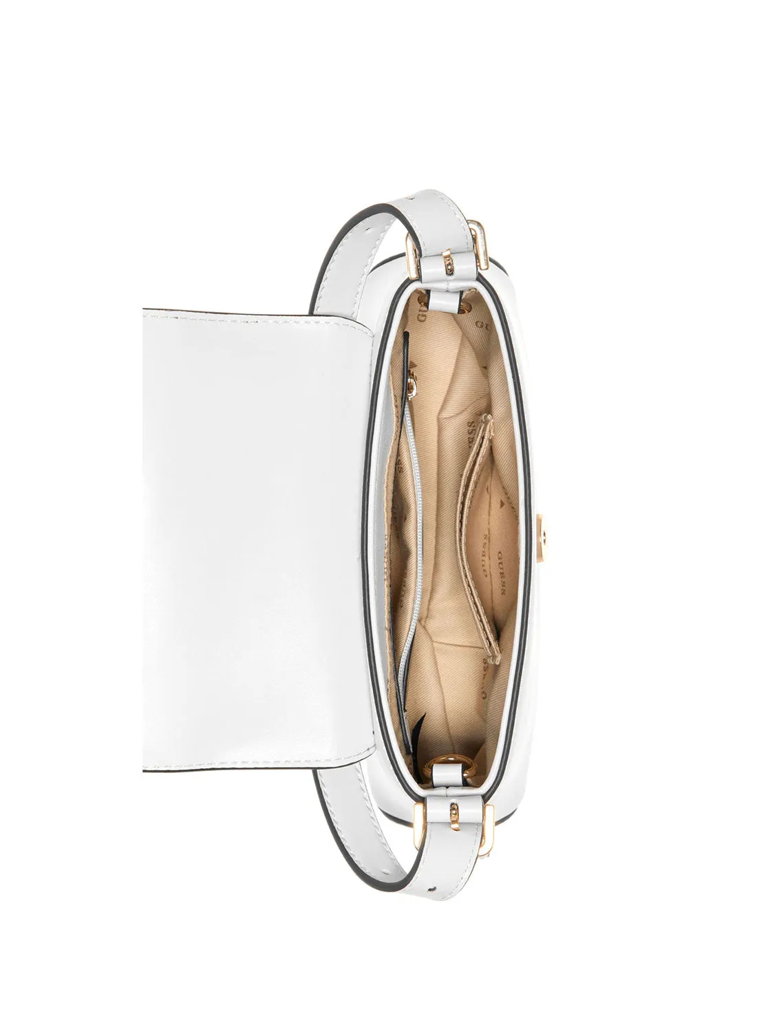 White Desideria Mini Shoulder Bag